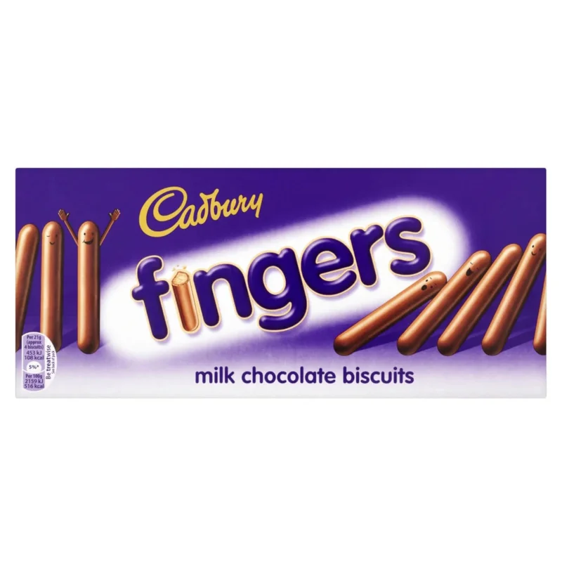CADBURY FINGERS 114G