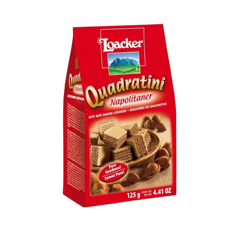 Loacker Quadr. Napolitaner 125g
