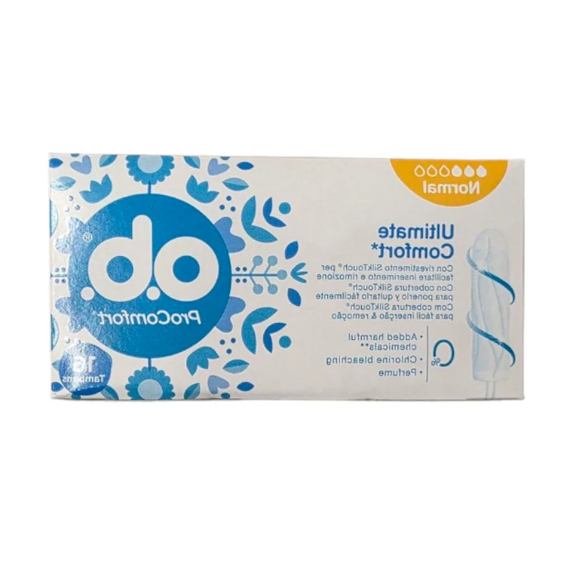 O.B. ProComfort Ultimate Comfort Tampans 0% chemicals