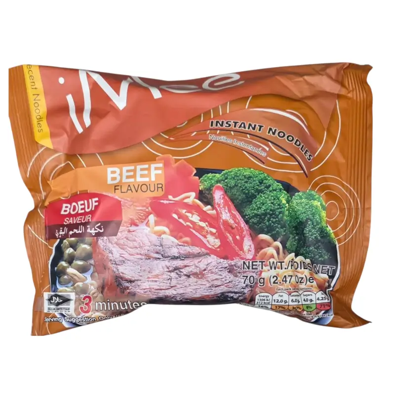 iMee Instant Noodles Beef Flavour